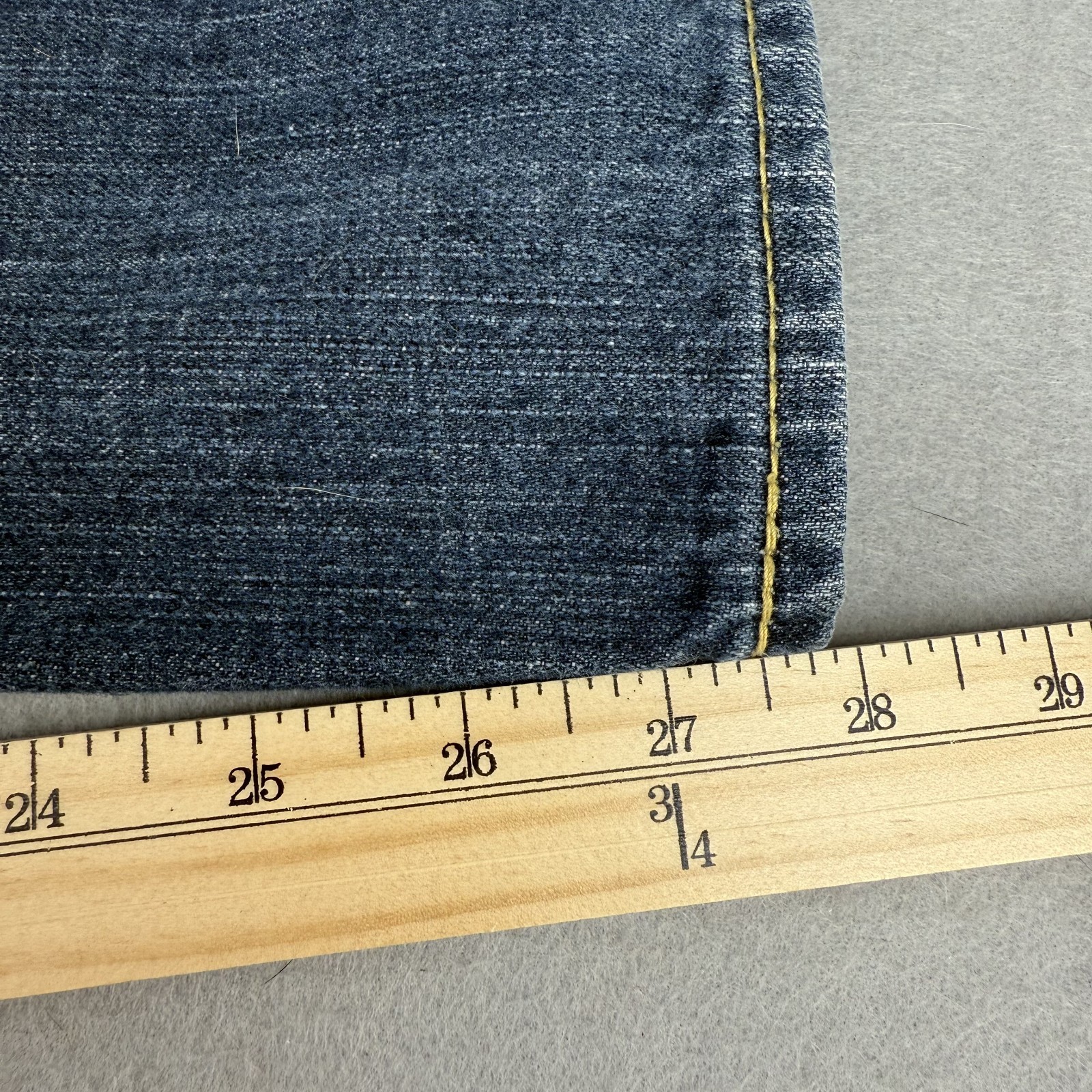 Vintage 2010 Levi’s 511 Skinny Jeans 30×30 Zipper Back Pocket Rare