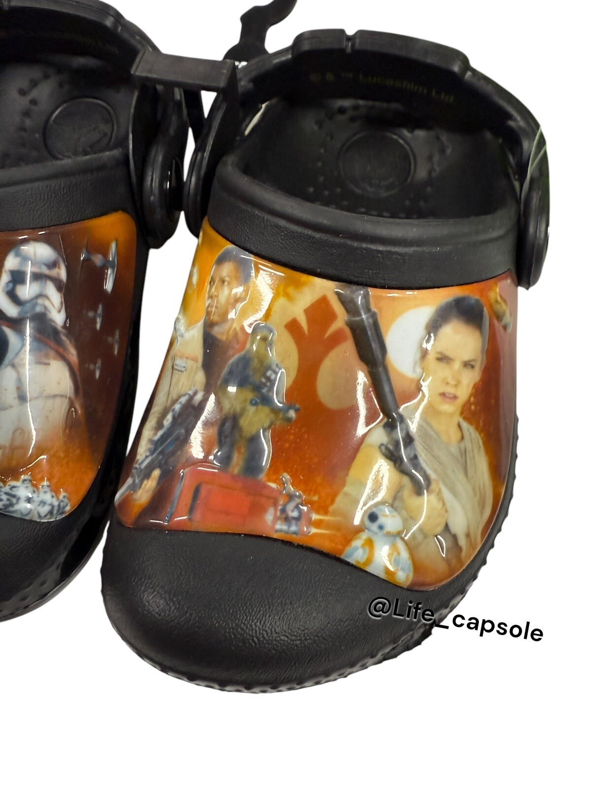 Size C4-5C Crocs STAR WARS Clog Disney Croslite Slip-On Clog Kids 202172-90H NWT