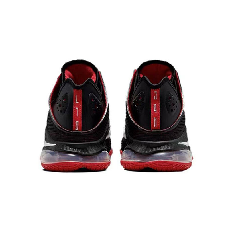 Nike LeBron James Shoes XIX Low White University Red Men’s Shoes DH1270-001