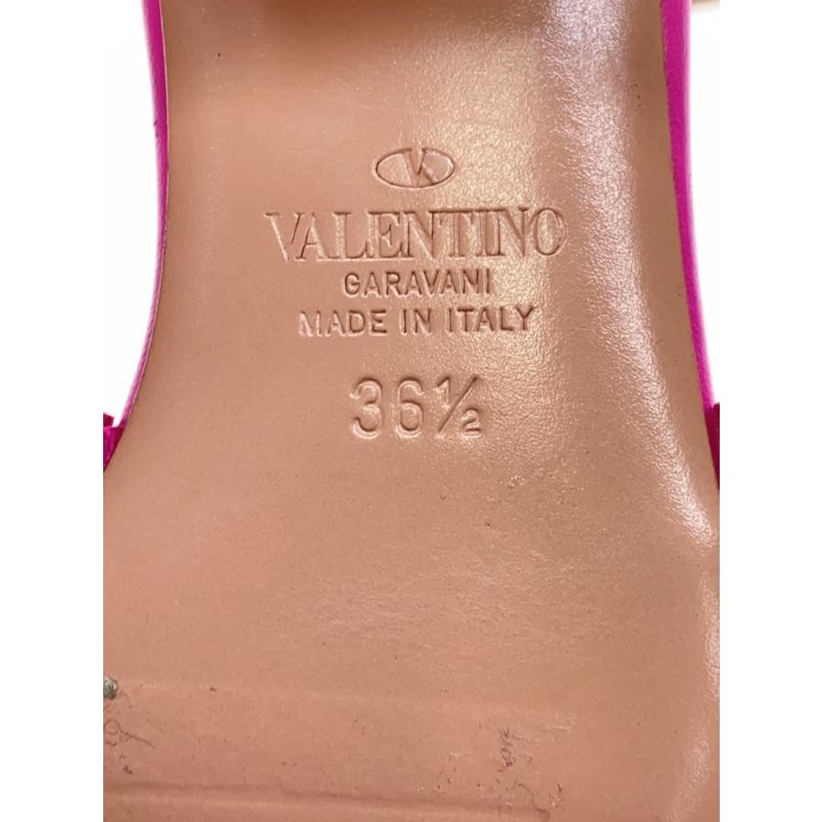 Valentino Garavani Sandals Canvas Pink Women’s Size EU36.5/US6.5