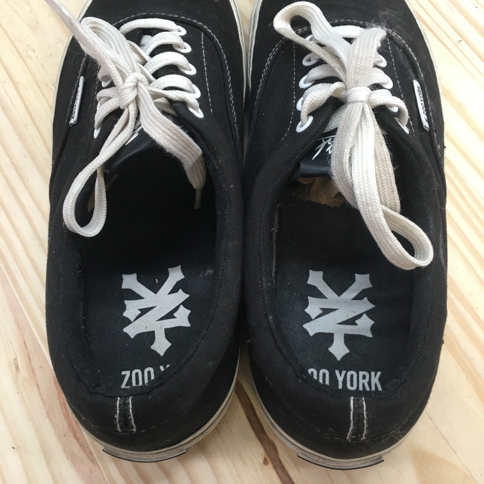 Zoo York Sneaker Mens 9.5 Black Skateboarding Lace Up Casual Comfort 42190