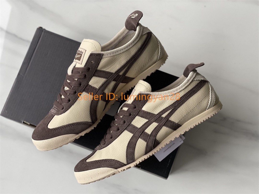 2026 NEW! Onitsuka Tiger MEXICO 66 Birch Brown 1183C076-256 for Mens Womens