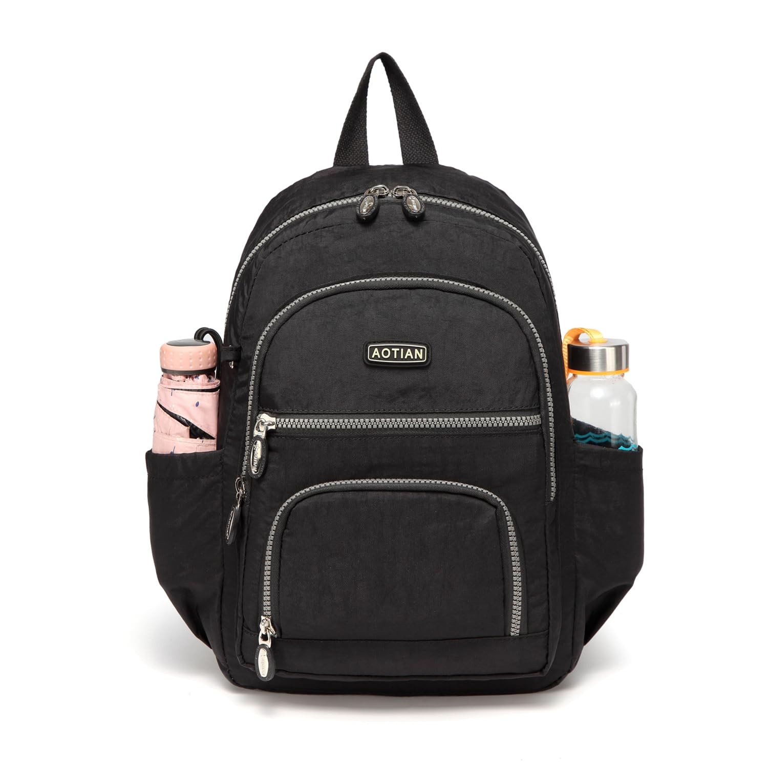 Mini Daypack With Antitheft Back Zipper Pocket Durable Small Lightweight Backpac
