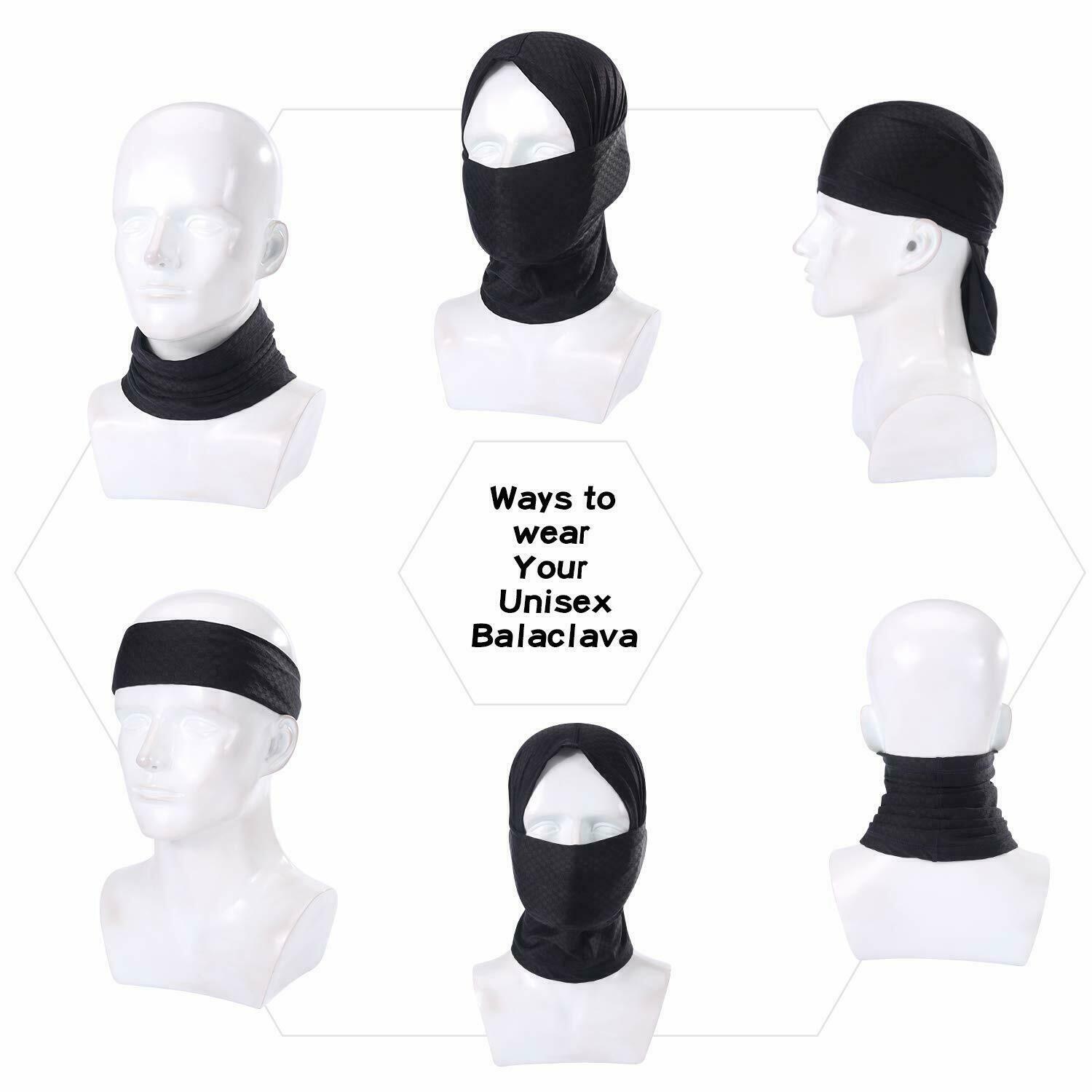 Neck Gaiter Balaclava Face Mask Cooler Sun Protection Scarf Cooling Gator Shield