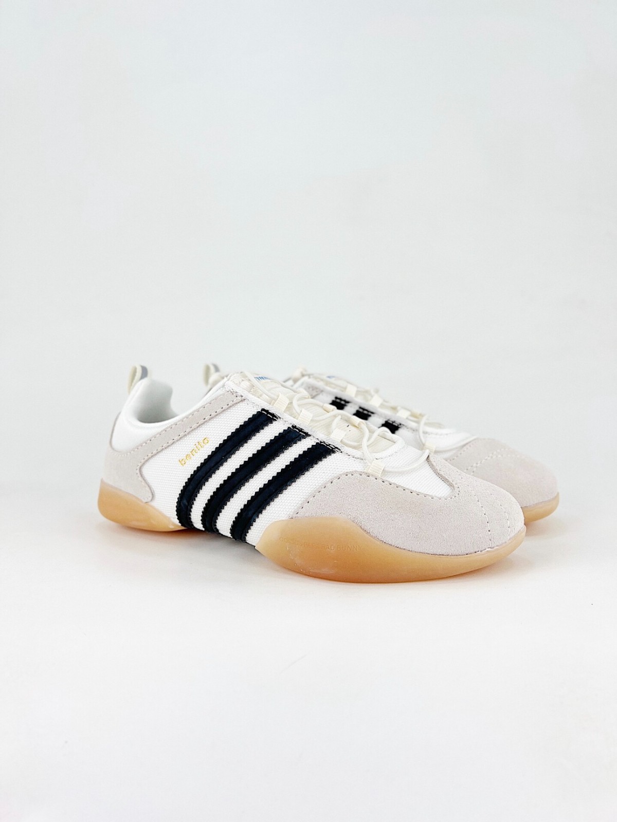 JQ 9229 Bad Bunny × adidas Ballerina Off White Core Black Gum