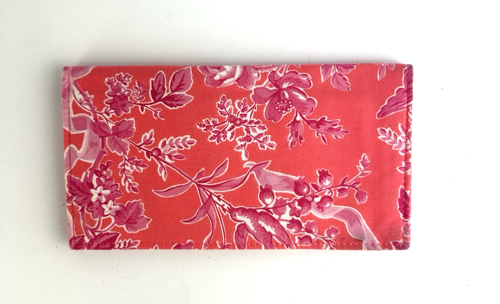 Vera Bradley Hope Toile Checkbook Cover/Currency Holder 6.75″ x 3.75″