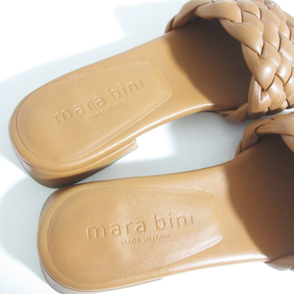 mara bini handling Intre Sandals Mules 05221712121 36 9.1″” Brown Women USED
