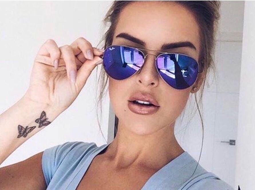 Ray-Ban RayBan RB3025 Women Aviator Sunglasses Mirror Flash Lens 58mm 🇺🇸