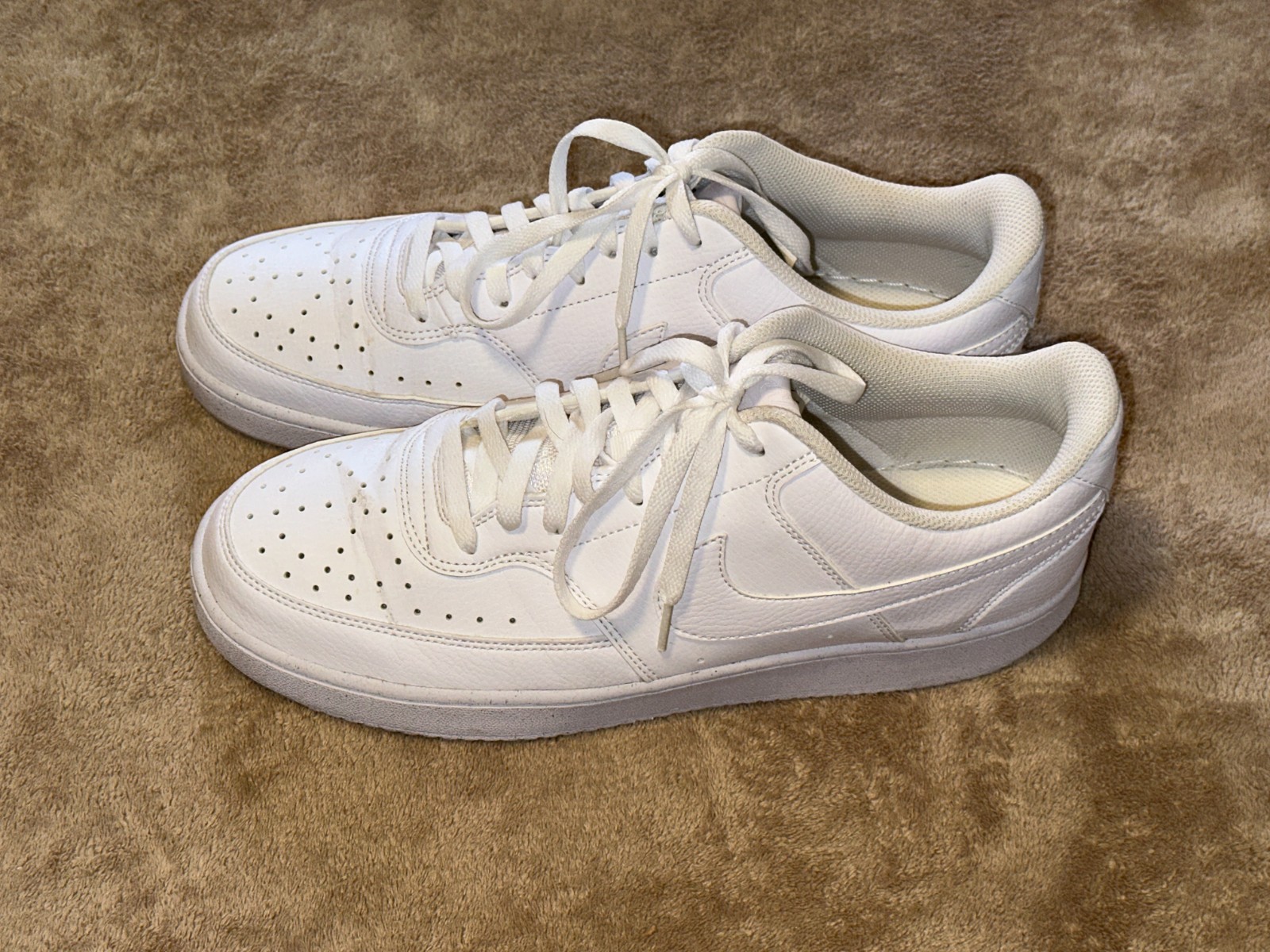 Nike Court Vision Low White DH2987-100 Men Size 12 Lightly Used Trainer Classic
