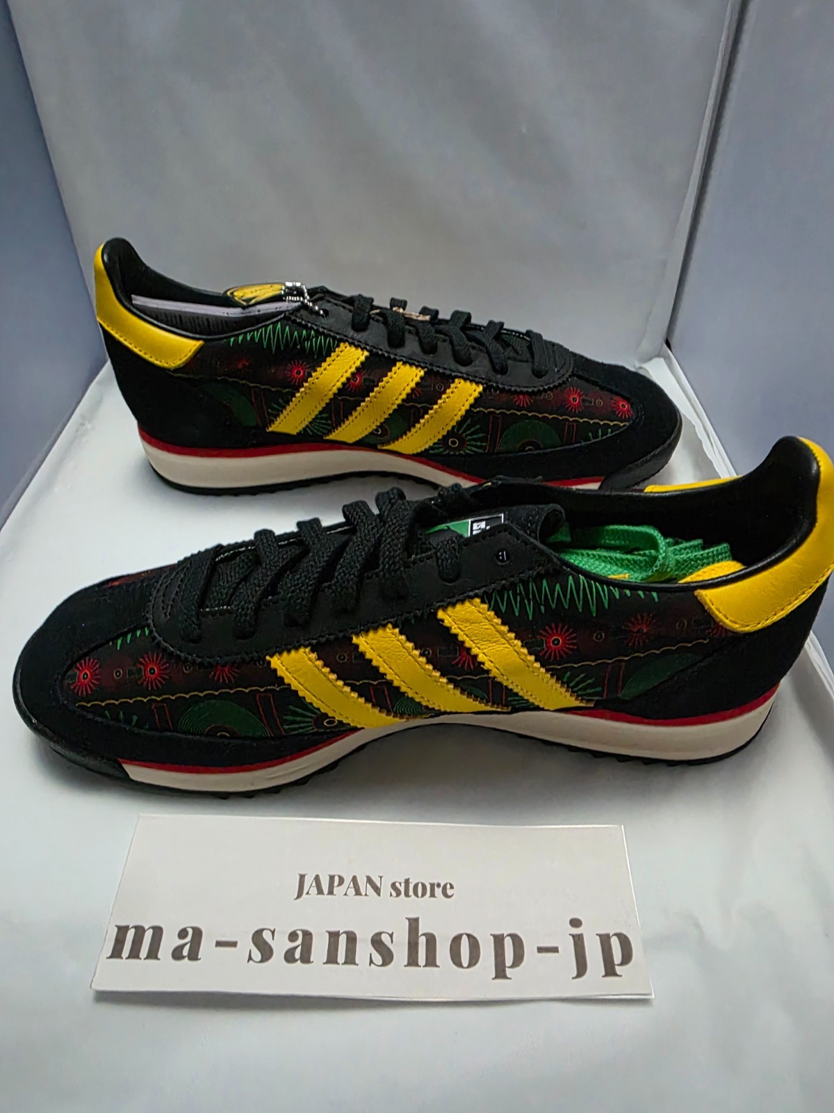 adidas Originals SL72 RS Bob Marley KJ4476 Rasta Classic Sneaker Mens Rare