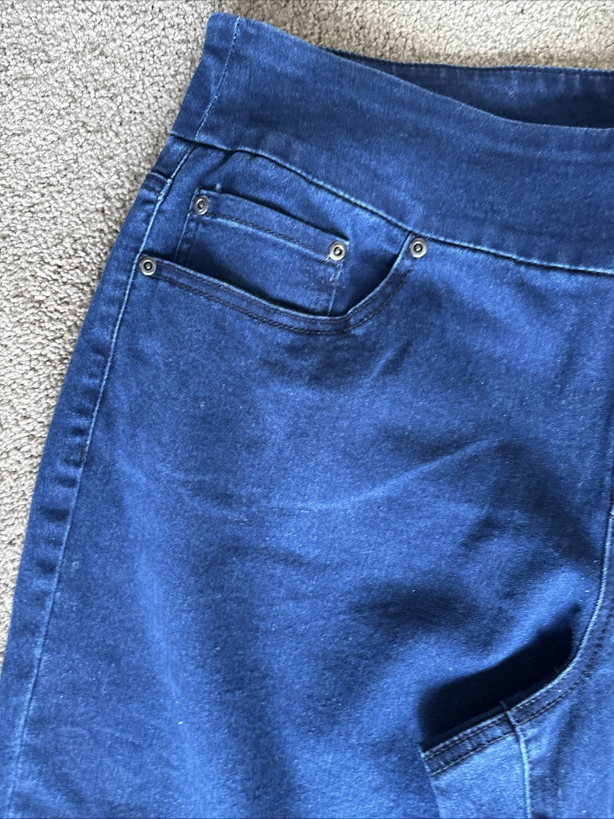 Capri Pants or Shorts Size L and Size XL Solid or Patterns or Blue Jean, White