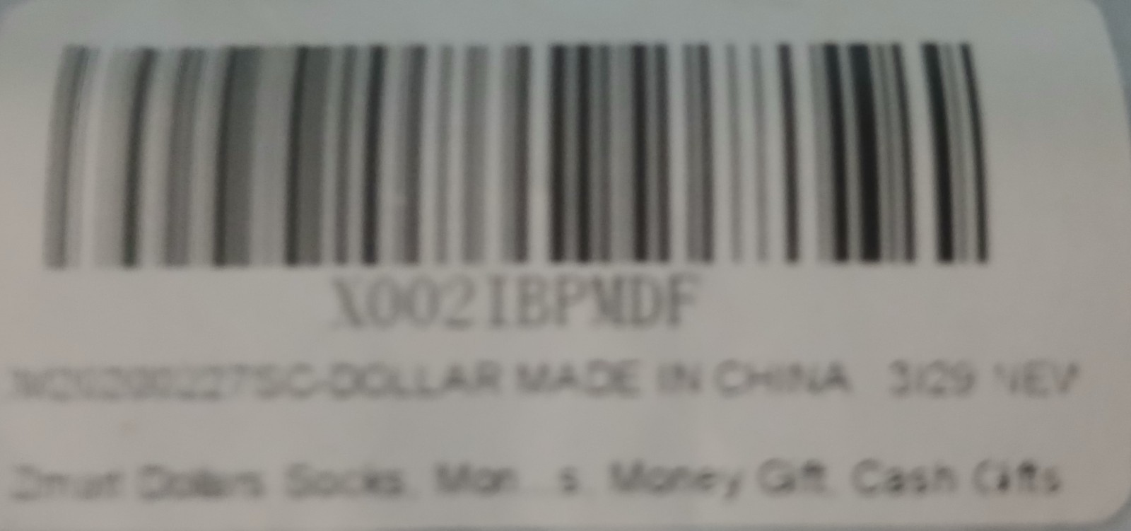 Zmart Blueface $100 Socks. Adult Unisex NIP