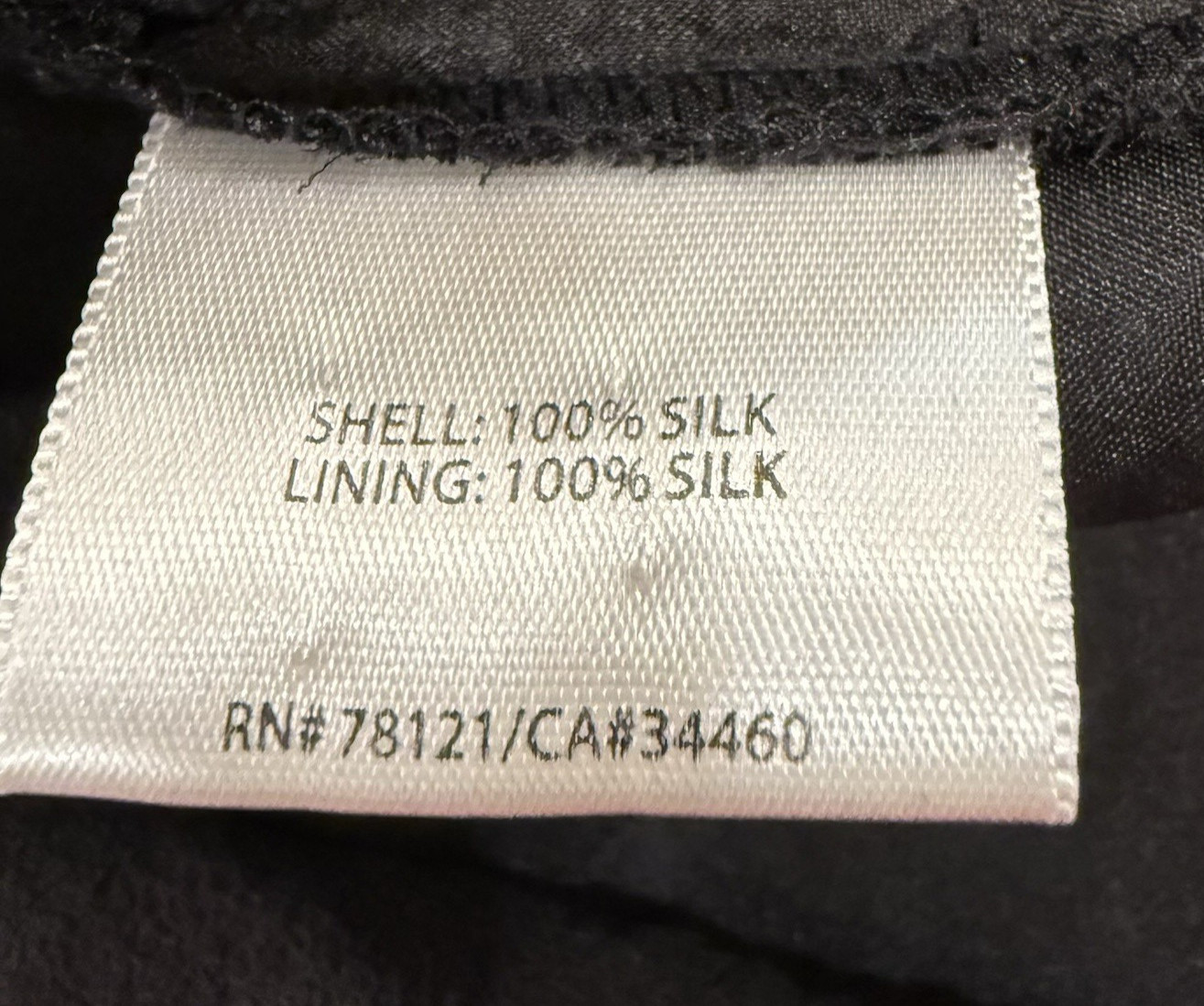 Eileen Fisher Silk Georgette Tiered Dress Minimalist Luxury Shift Small