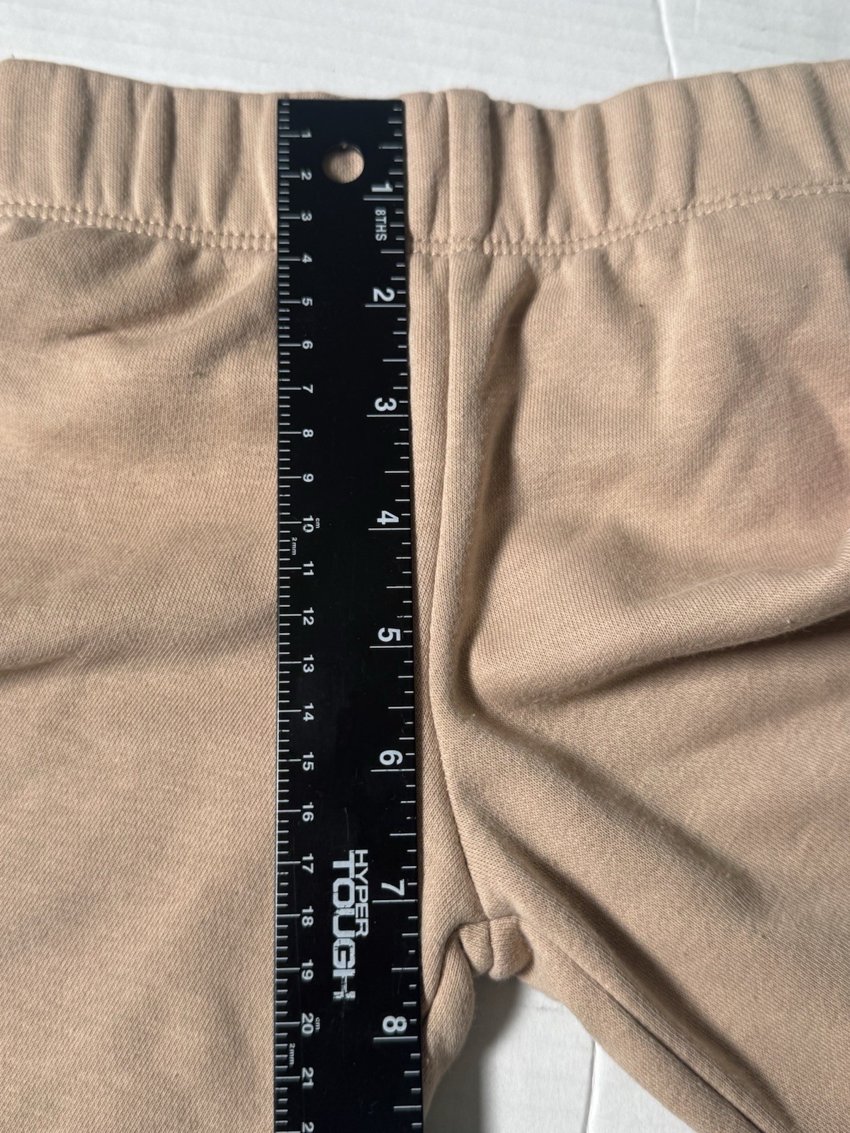 Pre Owned Excellent Nike Flare Sweatpants Printed Brown Tan Toddler Girl Size 2T