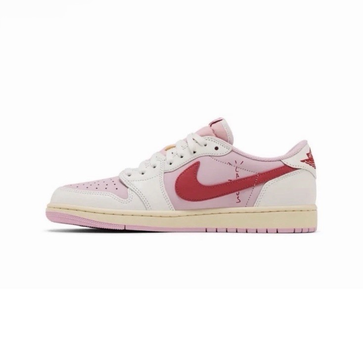 Travis Scott x Air Jordan 1 Low OG SP “Tropical Pink” IQ7604-101