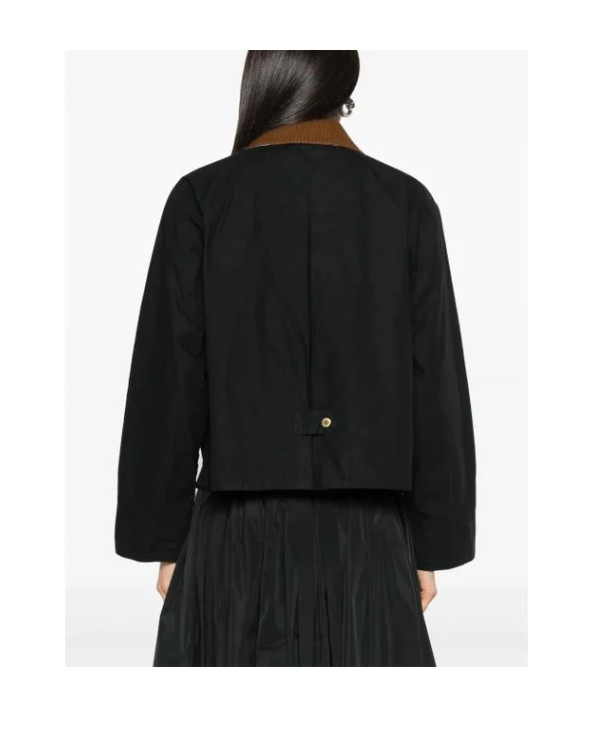 BARBOUR CATLIN SHOWERPROOF JACKET in Black MSRP$390 British Chic