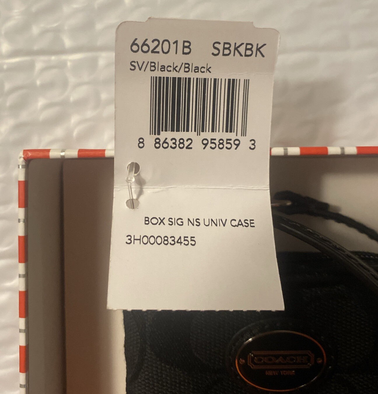 Coach 66201B Black “NEW”
