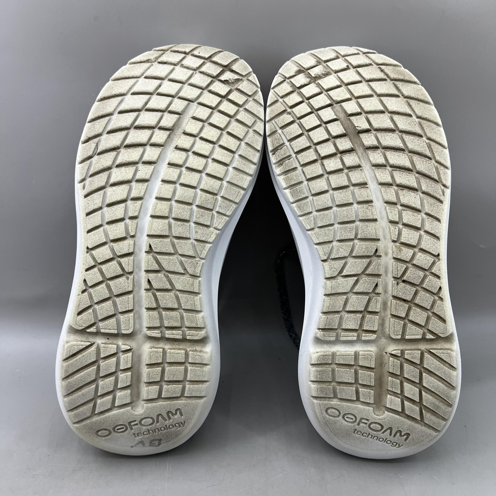 OOFOS OOmy Stride Recovery Shoes Women Size 7.5 U Black Mesh Comfort Sneakers