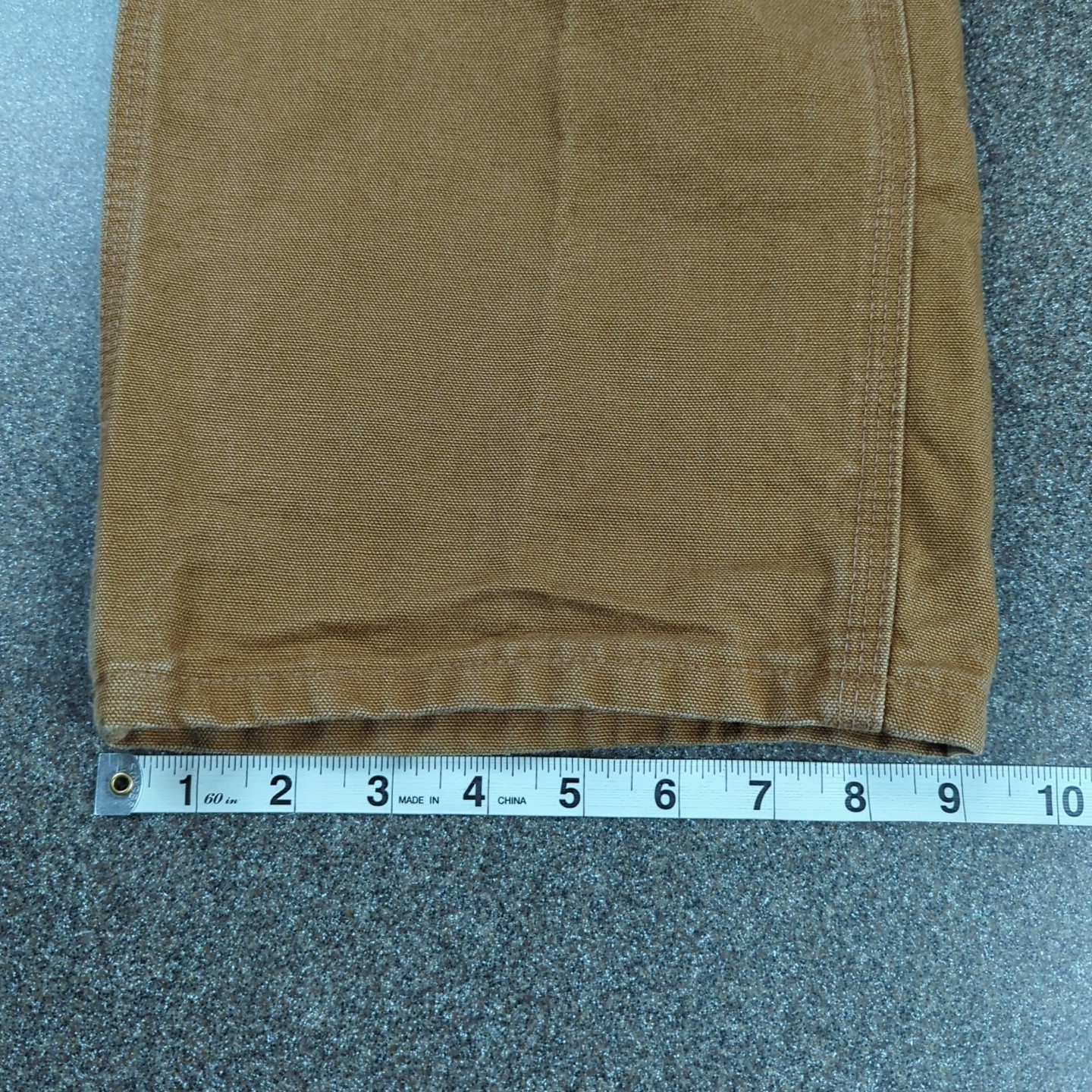 NWOT Carhartt Men’s 35×30 Washed Duck Work Dungaree Pants B11 BRN Carhartt Brown