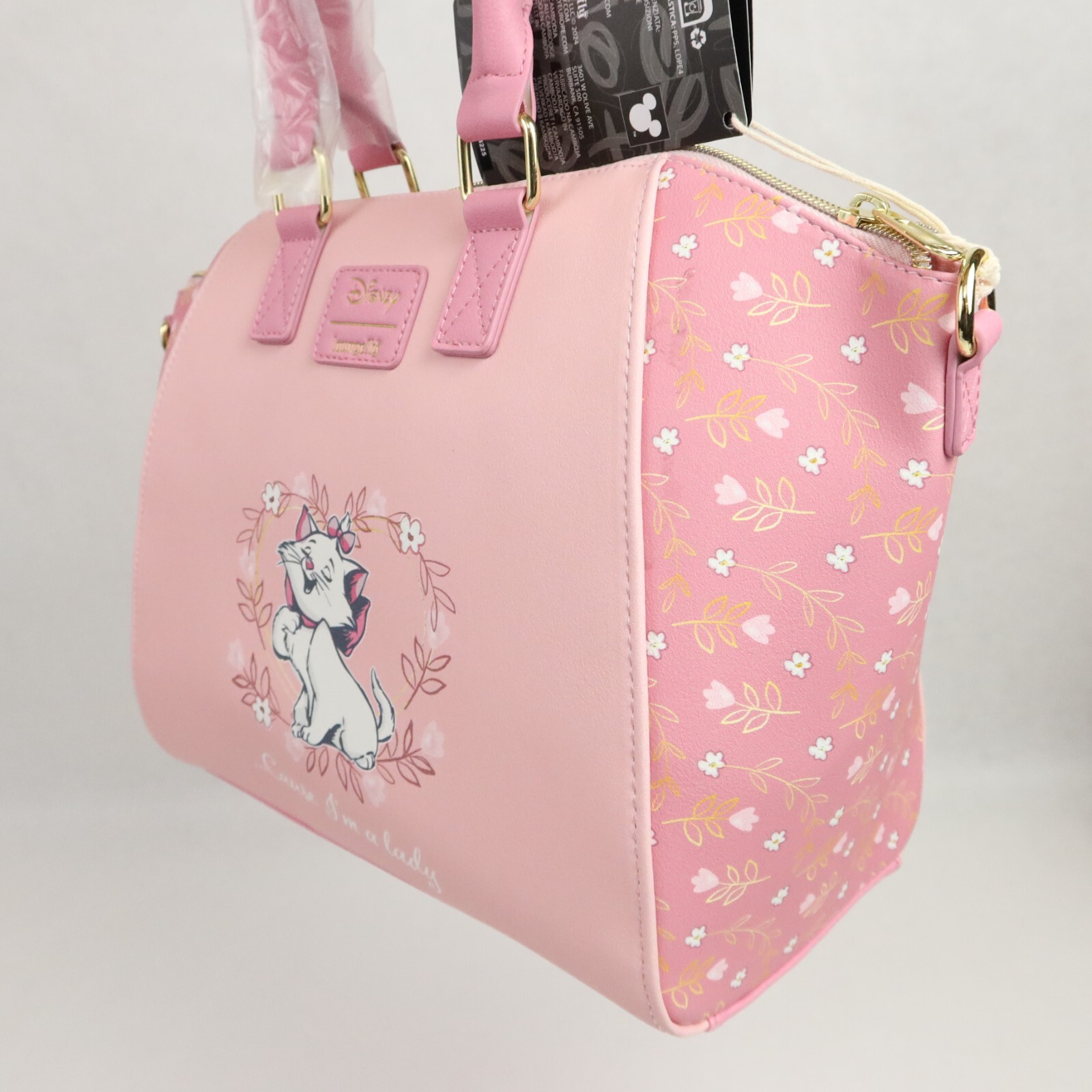 Loungefly Aristocats Satchel Wallet Handbag Purse Bag Crossbody Marie I’m a Lady