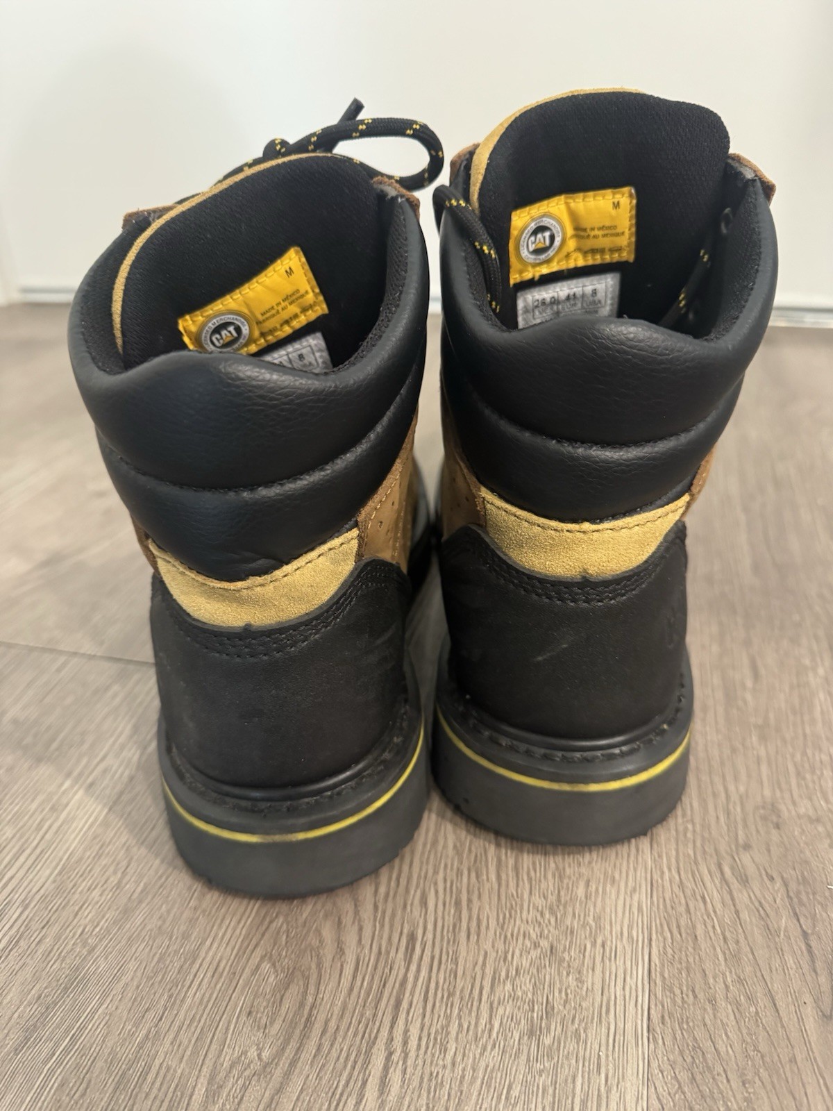 Caterpillar Cat Exposition 6″ Steel Toe Safety Work Boots Men, 8 US