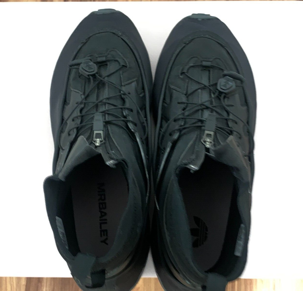ADIDAS x Mr. Bailey OZMORPHIS sz.10 – Black 350 700 YZY Yeezy FOG Mens Zipper