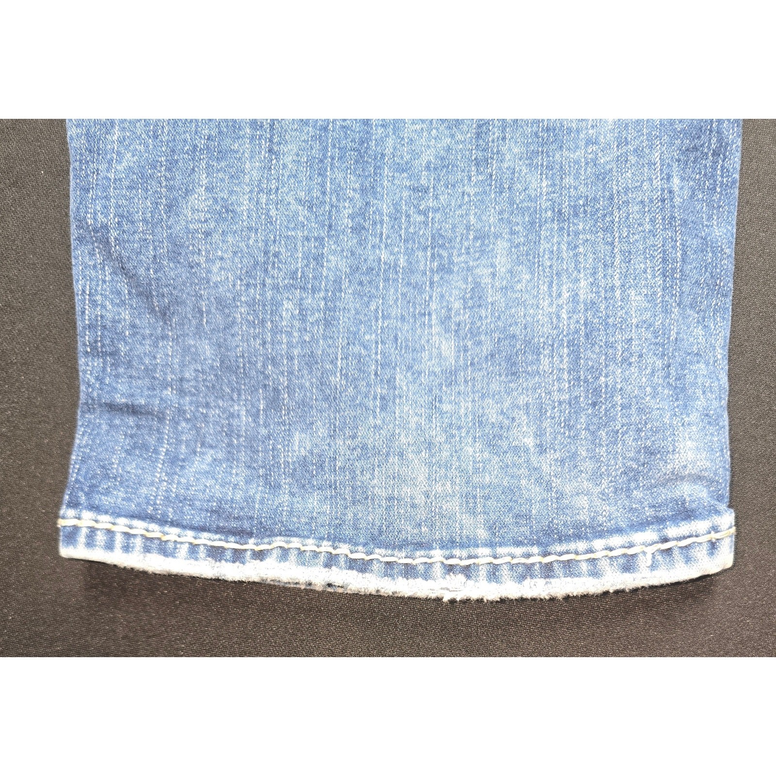 Silver Suki Capri Jeans Womens 30×21 Blue Bootcut Cropped Fluid Denim