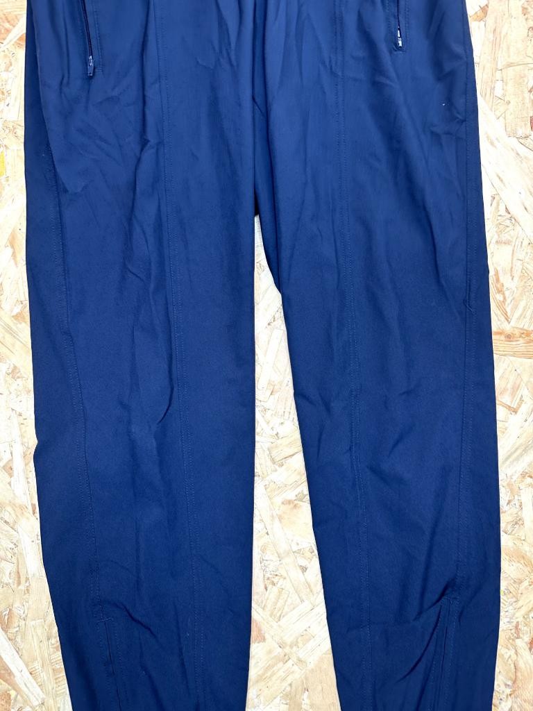 Old Navy Active StretchTech Jogger Pants Mens Small Navy Blue Zipper Ankle