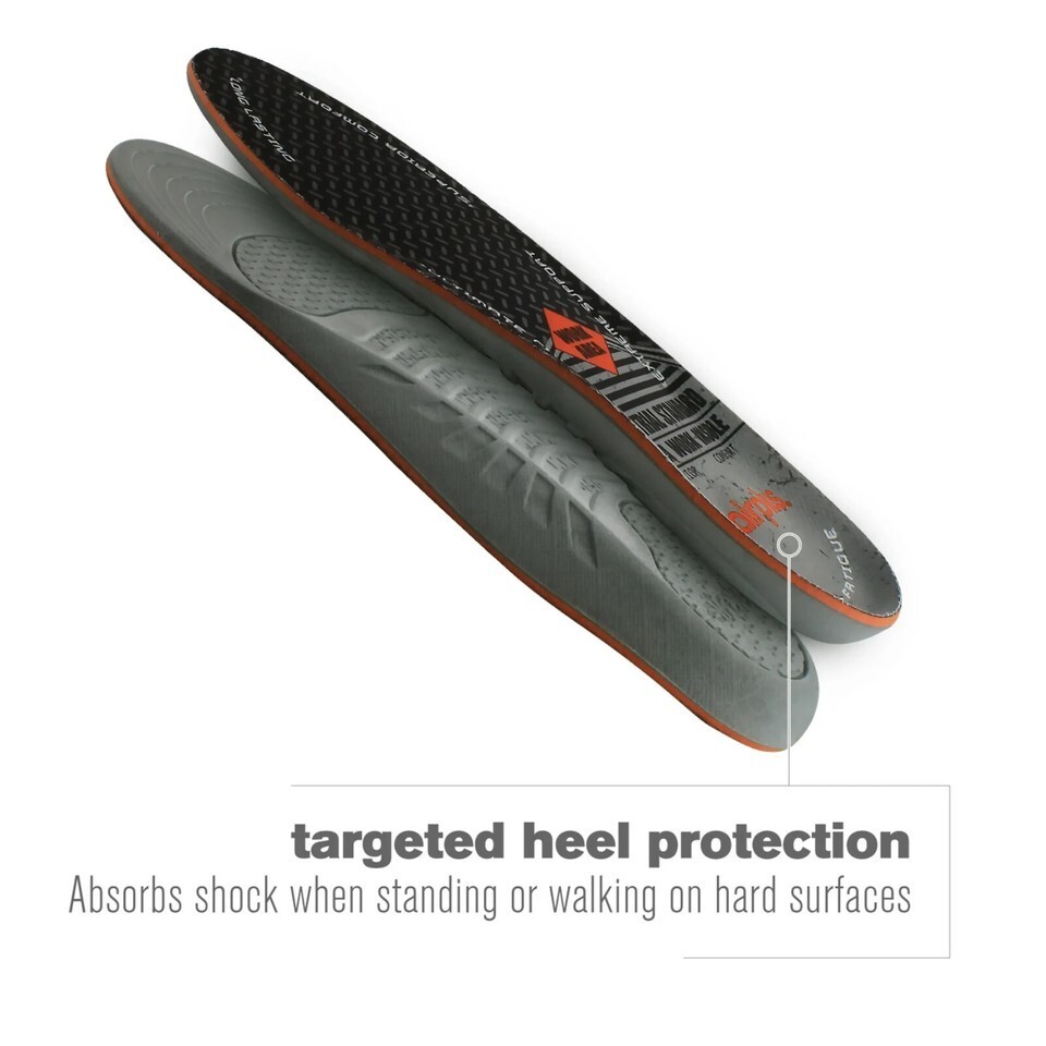 Airplus Ultra Work Memory Insole Men’S 7-13, Cut-To-Fit