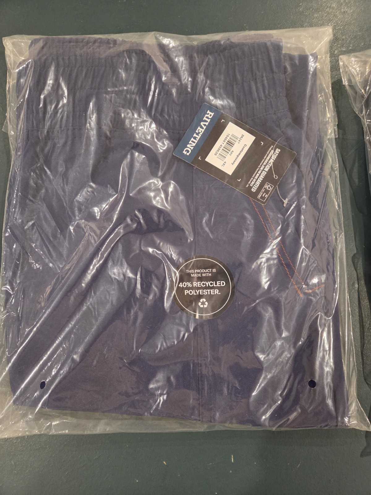 Dickies Riveting 7 Pocket Mid Rise Scrub Jogger Pants DK247 Navy Blue 4XL