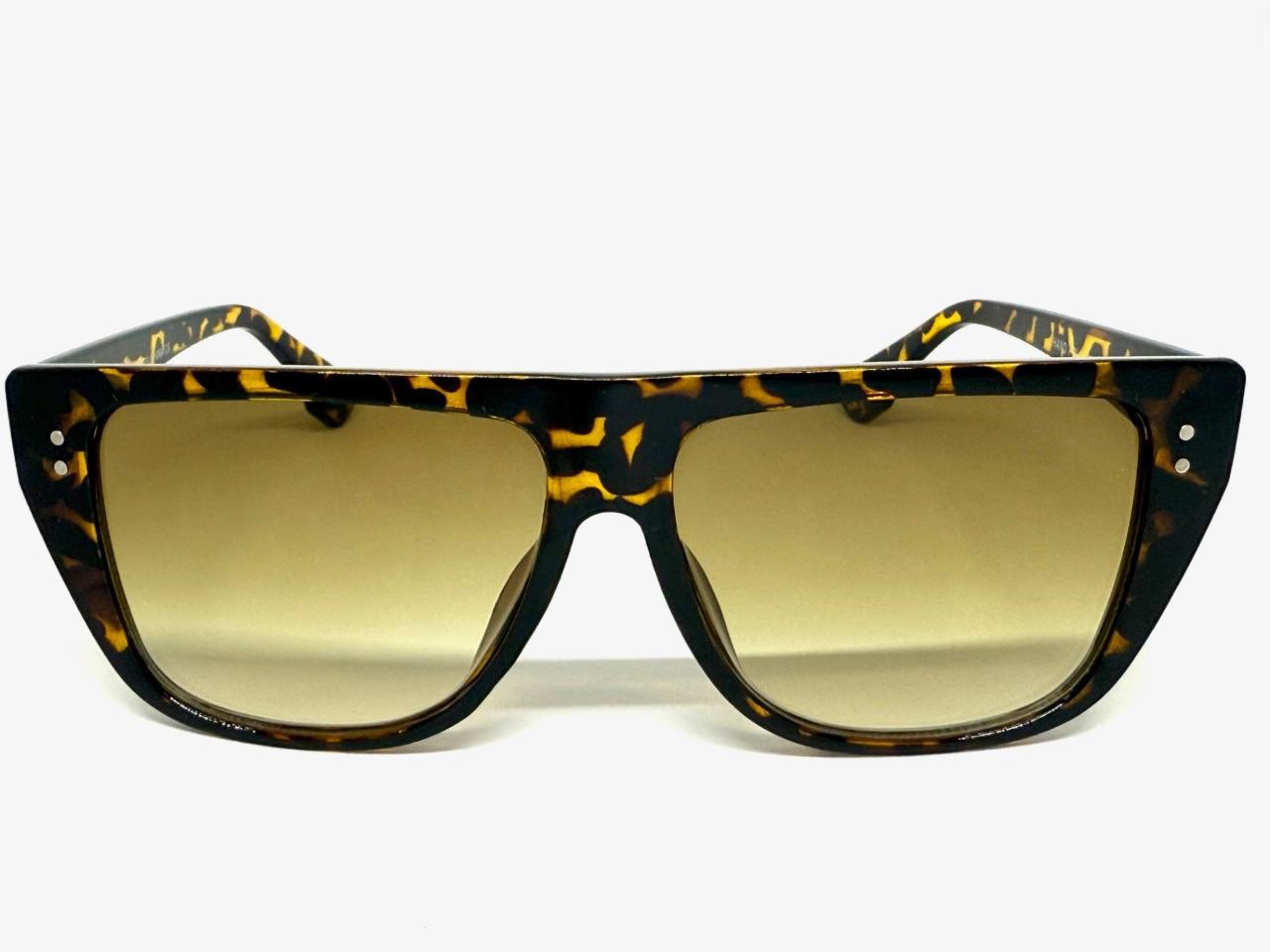 Classic Elegant Vintage Retro Style Light Tint Lens SUNGLASSES Tortoise Frame