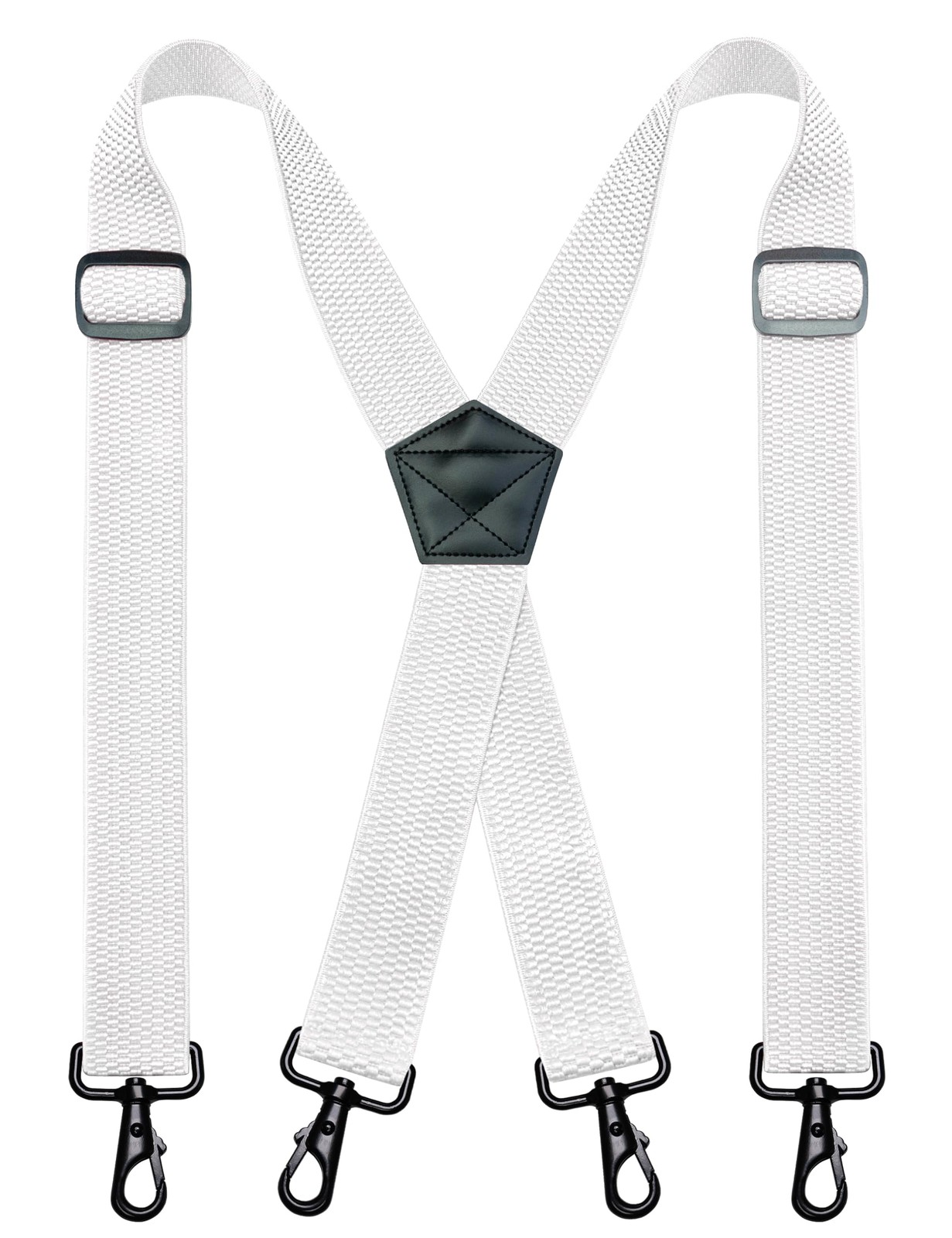 1.48″ Wide Heavy Duty Suspender with 4 Swivel Hooks for Jeans Pants New