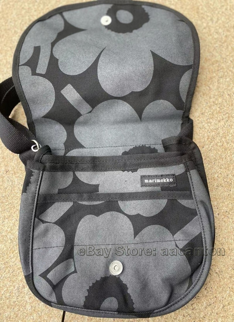 Marimekko Flower Print Crossbody Bags Lightweight Casual Shoulder Bags New