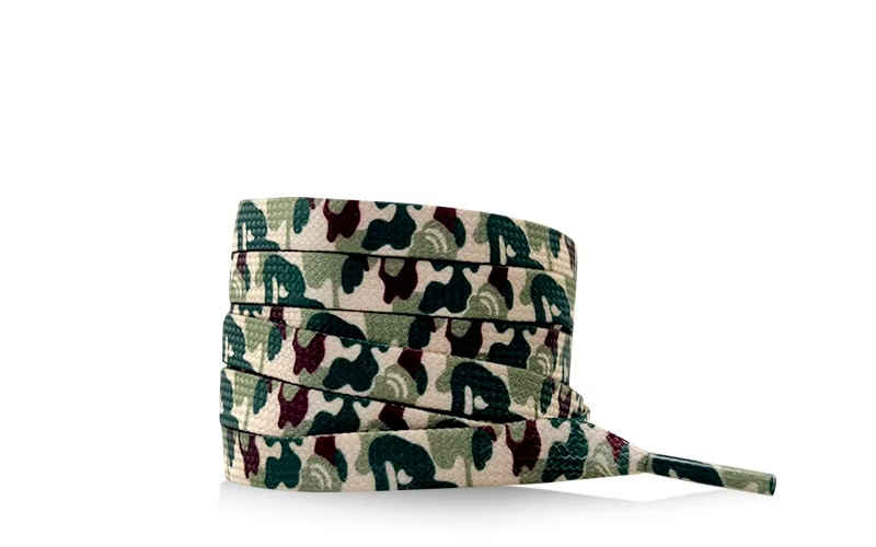 NEW Strings Camo Shoelaces 45 Long Great Color.