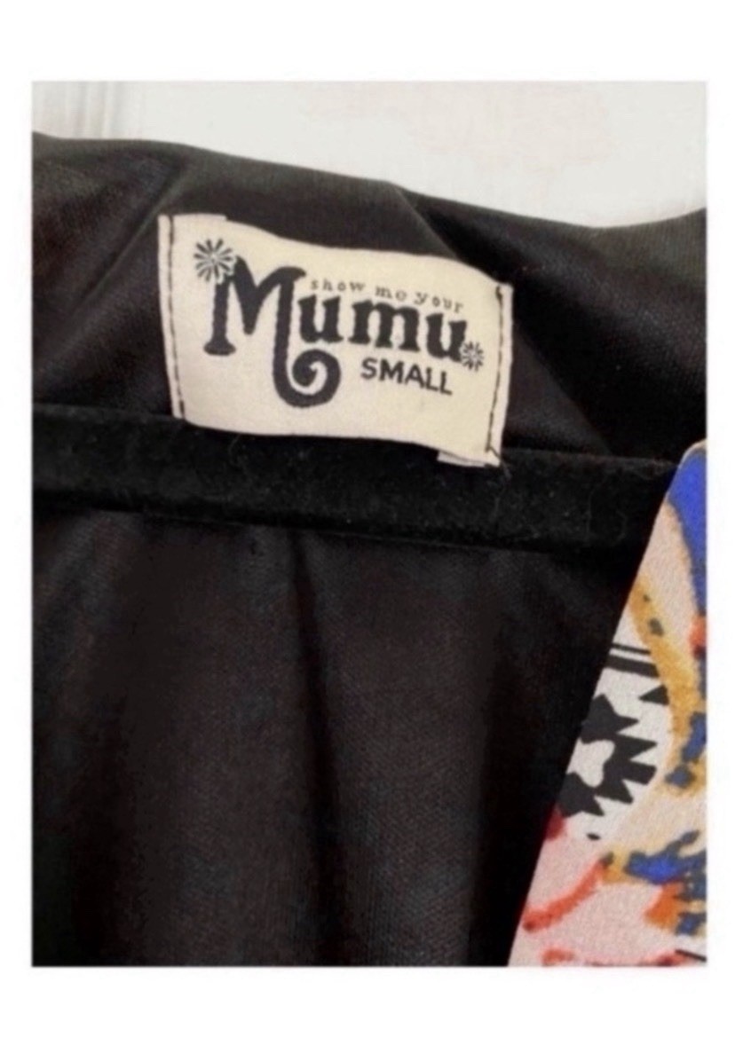 Show Me Your MUMU Floral Tribal Boho Mini Dress Size Medium
