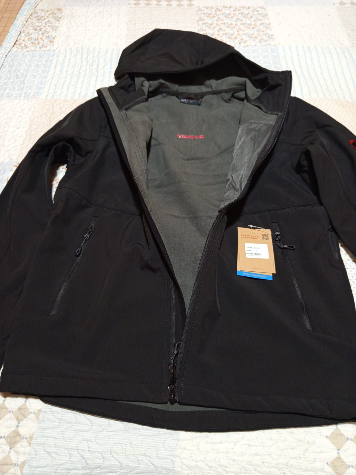 Ultimate VII Mammut Softshell Jacket. Men’s model. Size S to 3XL.