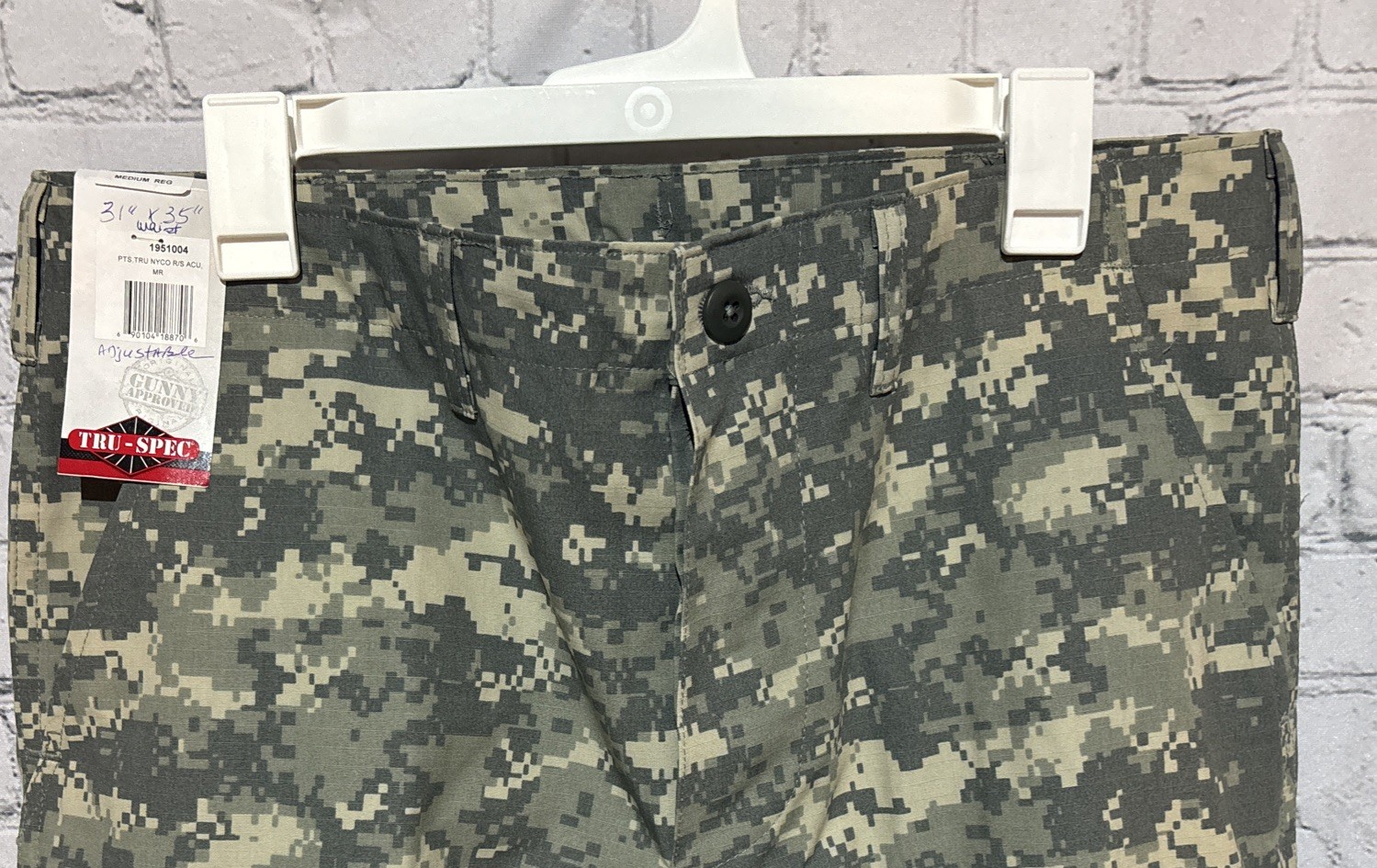 Tru-Spec Tactical Response Uniform Pants Sz Med Reg 1951004 PTS Nyco R/S ACU