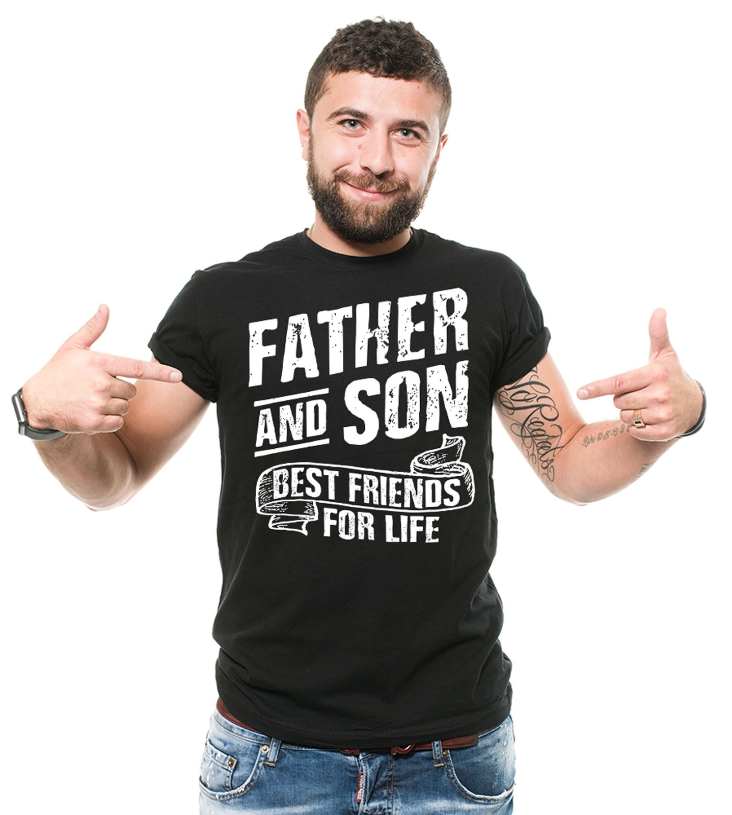 Father And Son Best Friends For Life Shirt Father Shirts Gift From Son Dad Shirt