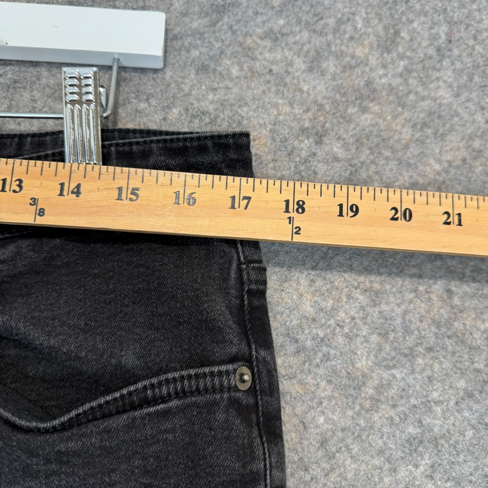 Ksubi Van Winkle Skinny Jeans Mens 34 34×30 Cross Embroidery Button Fly Rocker