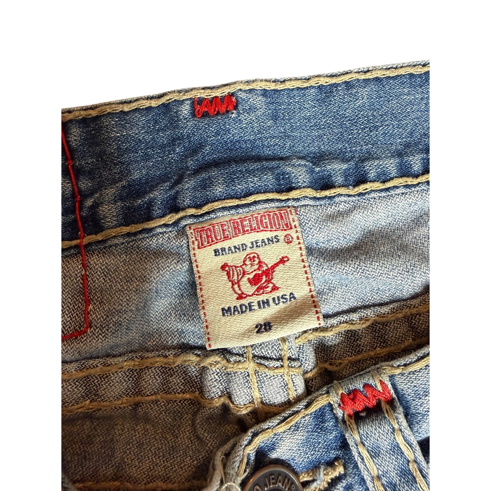 True Religion Ricky Super T Denim Jeans 28×31