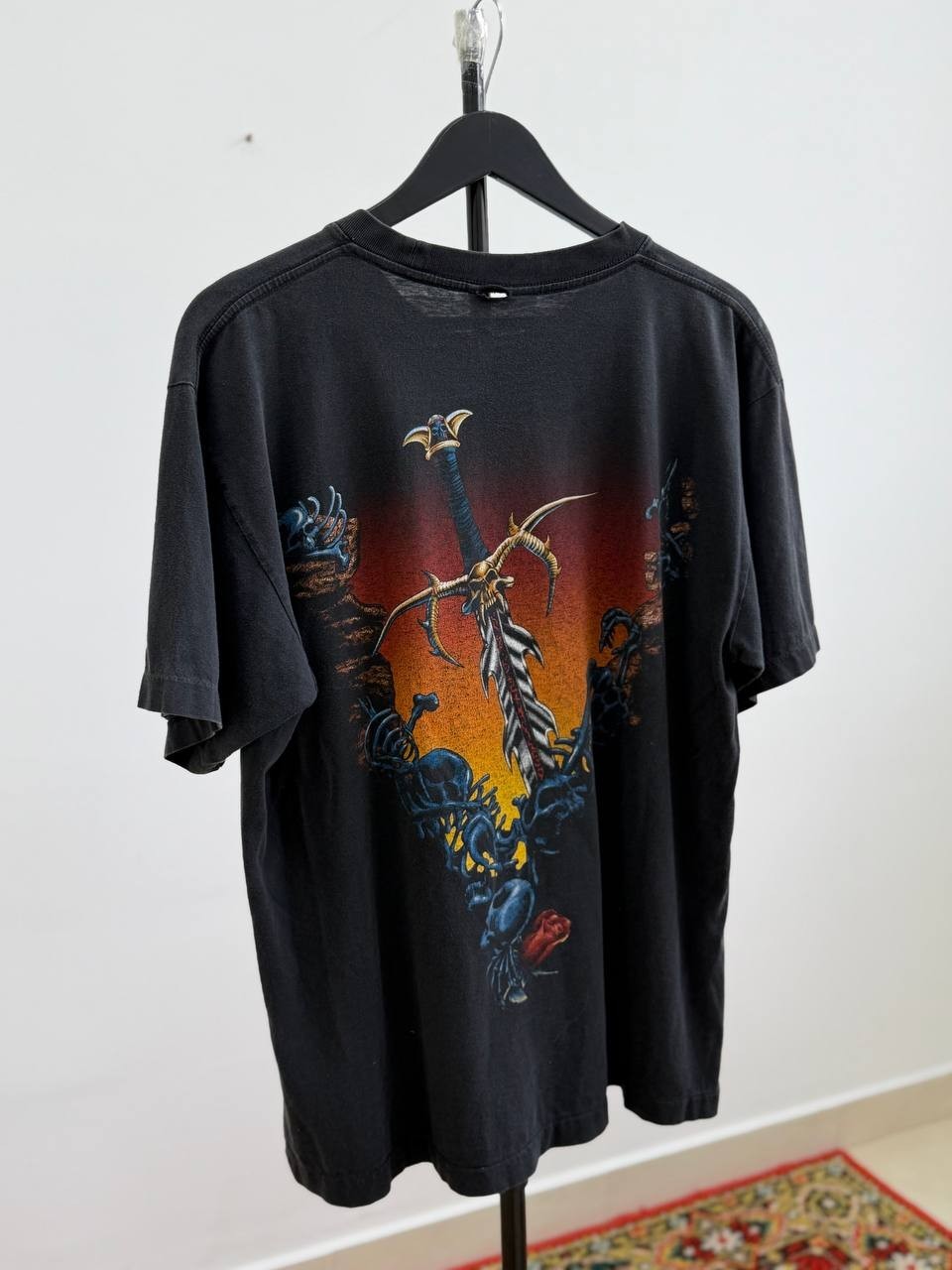 Vintage 90s MEGADETH 1997 mega tess band t-shirt traviss scott Style