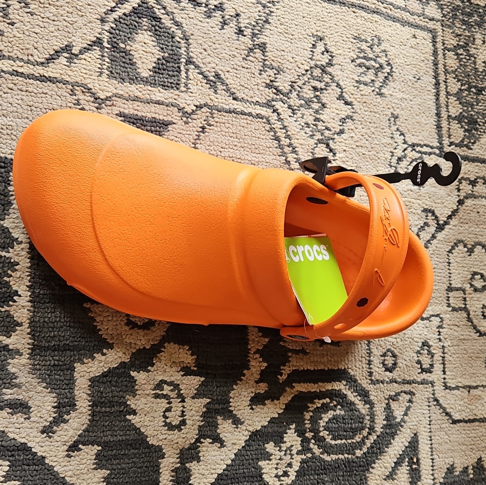 NEW With Tag Orange Mario Batali Work Crocs Vented – Mens 11 Sizw