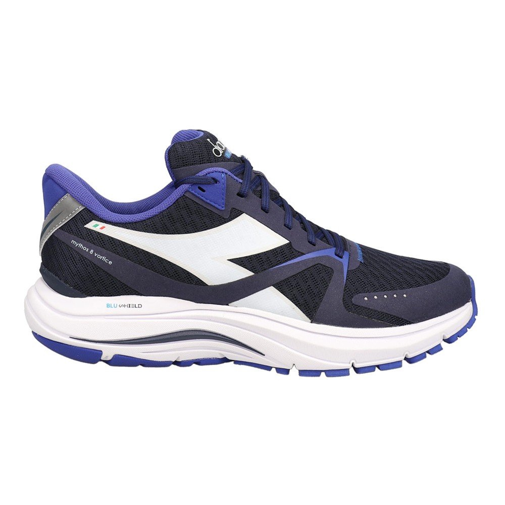 diadora Mythos Blushield 8 Vortice Running Mens Blue Sneakers Athletic Shoes 17