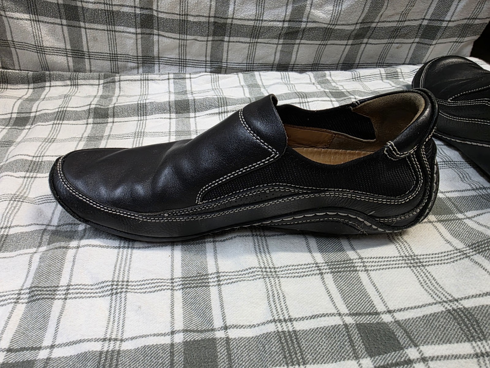 Cole Haan Air G Series Black Leather Driving Loafer C05444 G7 Size Men’s 8M