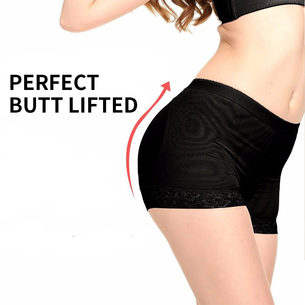 THICK PADDED BUTT&HIP ENHANCER SHAPER GIRDLE GIRLSHORT UNDERWEARS PANTIES S-3XL
