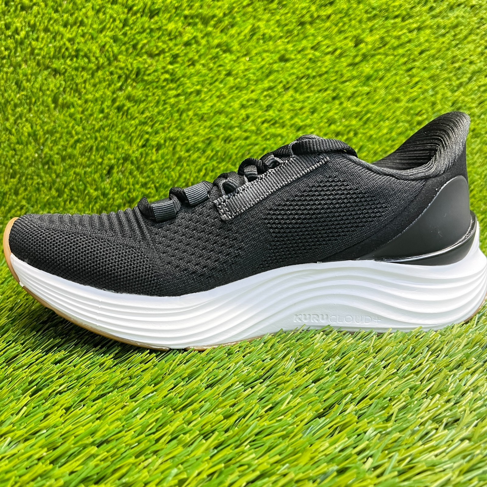 Kuru Atom 2 Womens Size 7.5 Black White Athletic Running Walking Shoes Sneakers