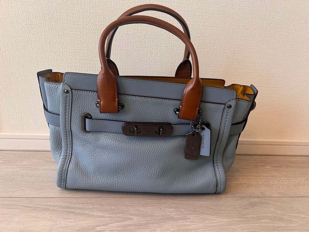 COACH Bag Leather Purchase 6a