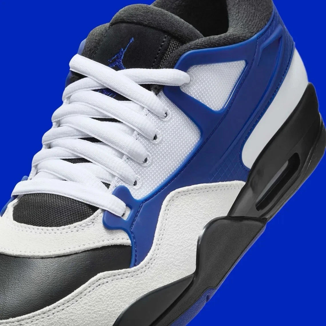 Nike Air Jordan 4 RM Motorsports Deep Royal Blue Shoes FQ7939-140 Mens Size