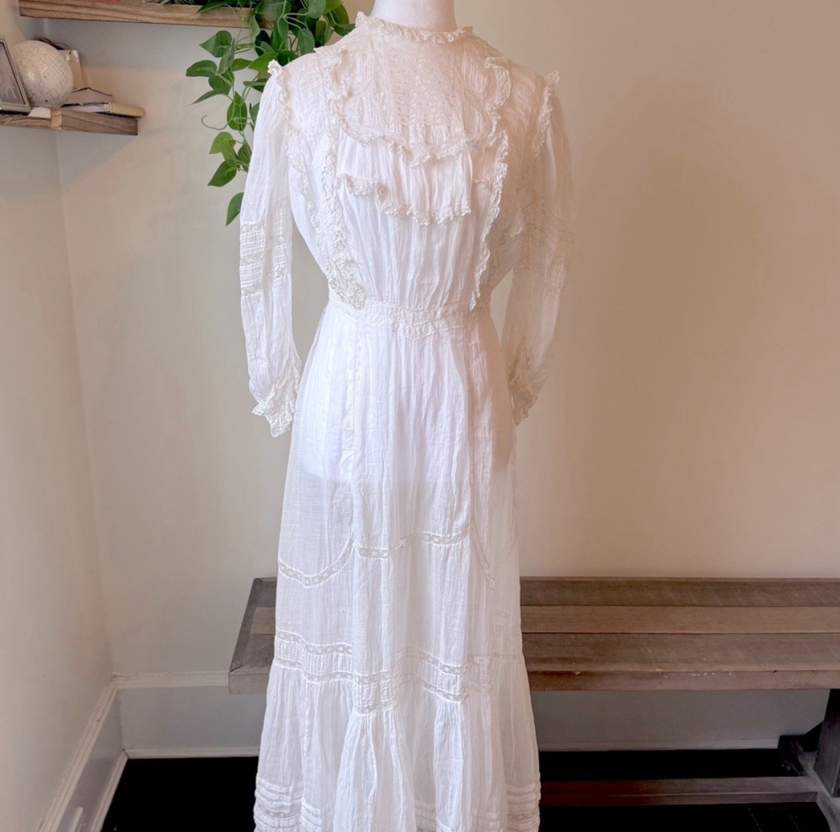 Vintage Edwardian Lawn Dress