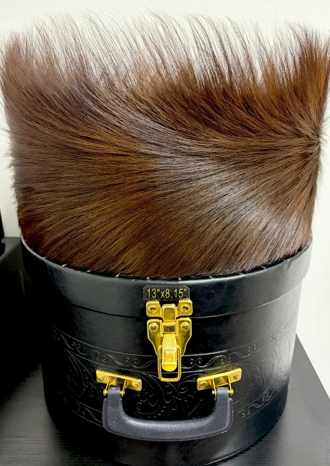 Shtreimel Hat, Authentic Fur, Hasidic Jewish, Handmade, Excellent Condition!